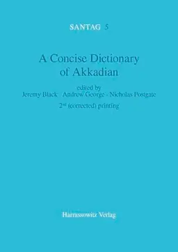 A concise dictionary of Akkadian